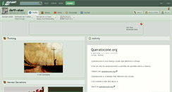 Desktop Screenshot of darth-akao.deviantart.com