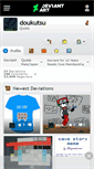 Mobile Screenshot of doukutsu.deviantart.com