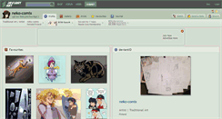 Desktop Screenshot of neko-comix.deviantart.com