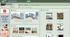 Desktop Screenshot of book-arts.deviantart.com