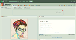 Desktop Screenshot of cherrishock.deviantart.com