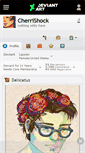 Mobile Screenshot of cherrishock.deviantart.com