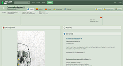 Desktop Screenshot of gammaradiation-x.deviantart.com