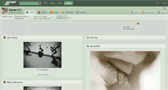 Desktop Screenshot of dante121.deviantart.com