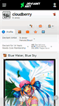 Mobile Screenshot of cloudberry.deviantart.com