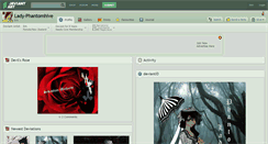 Desktop Screenshot of lady-phantomhive.deviantart.com