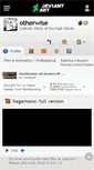 Mobile Screenshot of otherwise.deviantart.com