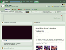 Tablet Screenshot of otherwise.deviantart.com