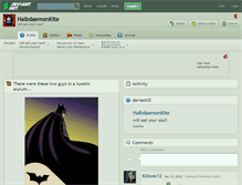 Tablet Screenshot of halbdaemonkite.deviantart.com