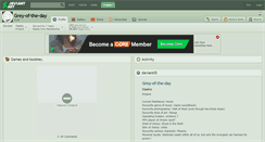 Desktop Screenshot of grey-of-the-day.deviantart.com