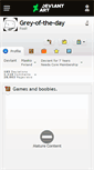 Mobile Screenshot of grey-of-the-day.deviantart.com