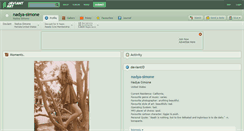 Desktop Screenshot of nadya-simone.deviantart.com