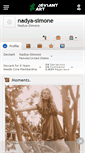 Mobile Screenshot of nadya-simone.deviantart.com
