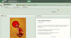Desktop Screenshot of necroptosis.deviantart.com