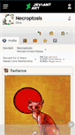 Mobile Screenshot of necroptosis.deviantart.com