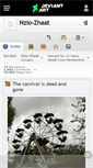 Mobile Screenshot of nzio-zhaat.deviantart.com