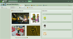 Desktop Screenshot of link-and-tails-rule.deviantart.com