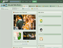 Tablet Screenshot of link-and-tails-rule.deviantart.com