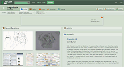 Desktop Screenshot of dragonite14.deviantart.com