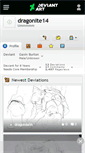 Mobile Screenshot of dragonite14.deviantart.com