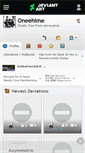 Mobile Screenshot of oneehime.deviantart.com