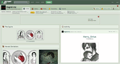 Desktop Screenshot of magrat-me.deviantart.com