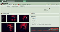 Desktop Screenshot of halfatoast.deviantart.com