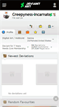 Mobile Screenshot of creepyness-incarnate.deviantart.com