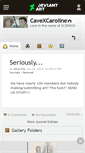 Mobile Screenshot of cavexcaroline.deviantart.com