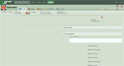 Desktop Screenshot of goat-sama.deviantart.com