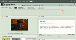 Desktop Screenshot of mushroom-dragon.deviantart.com