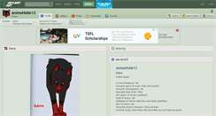 Desktop Screenshot of animehotie13.deviantart.com
