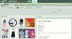 Desktop Screenshot of mrfoxxy.deviantart.com
