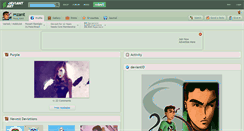 Desktop Screenshot of mzant.deviantart.com