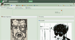 Desktop Screenshot of josh-mcd.deviantart.com