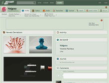 Tablet Screenshot of nalgoso.deviantart.com