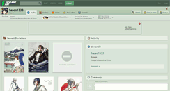 Desktop Screenshot of haseo1333.deviantart.com