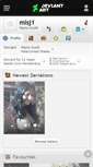 Mobile Screenshot of mlsj1.deviantart.com