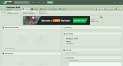 Desktop Screenshot of keroyon-jima.deviantart.com