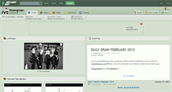 Desktop Screenshot of itssangman.deviantart.com