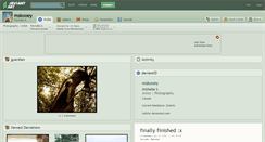 Desktop Screenshot of mskooey.deviantart.com