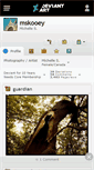 Mobile Screenshot of mskooey.deviantart.com