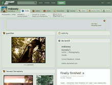 Tablet Screenshot of mskooey.deviantart.com