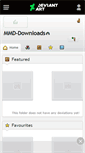 Mobile Screenshot of mmd-downloads.deviantart.com