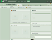 Tablet Screenshot of mmd-downloads.deviantart.com