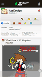 Mobile Screenshot of itzadesign.deviantart.com