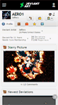 Mobile Screenshot of aero1.deviantart.com