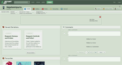 Desktop Screenshot of nepetaampurra.deviantart.com