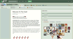 Desktop Screenshot of eyeshield-21-club.deviantart.com