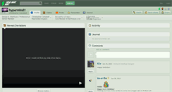 Desktop Screenshot of hypermind.deviantart.com